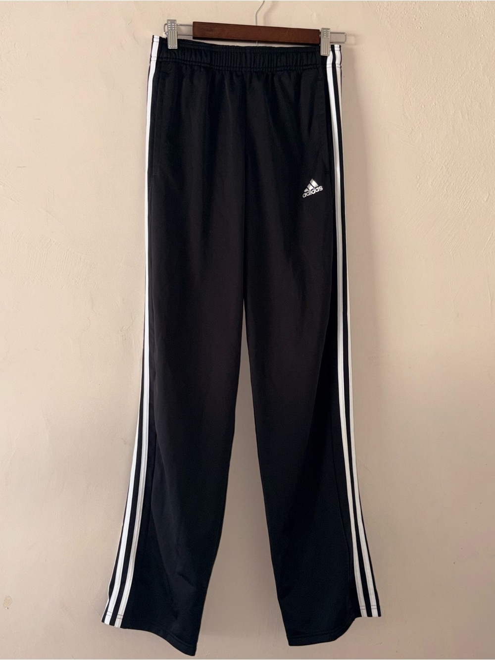 Adidas mens 3 stripe tricot track pants S